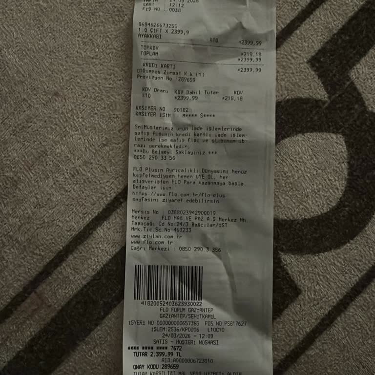 FLO Ayakkabımda Sürekli Ses Ve Verilen 6 Aylık Garanti İhlali