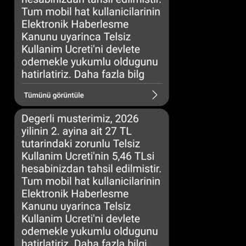 İzinsiz Ön Ödemeli Hat Borçlarının Faturalı Hat Üzerine Yansıtılması Ve Tekrarlanan Tahsilatlar
