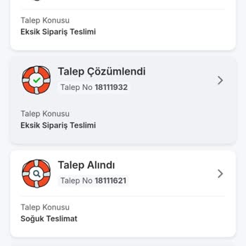 Eksik Cola, Gecikmiş Ve Soğuk Sipariş İçin Tam İade Talebi
