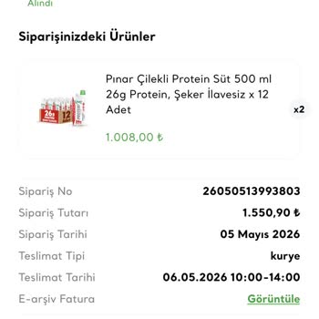 Teslimat Saati Seçimim İhlal Edildi Ve Bilgi Verilmedi