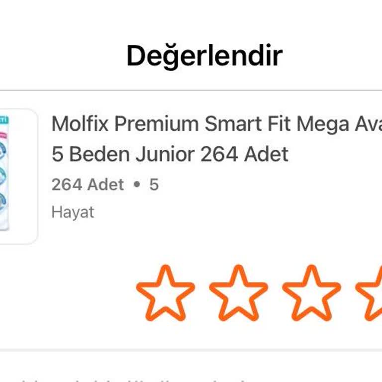 Molfix Smart Fit Bezinde Sızdırma Problemi Ve Premium Ürüne Değişim Talebi