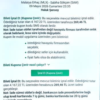 İptal Ve Değişiklik Garantili Biletin Yetersiz İadesi Mağduriyet Yaratıyor