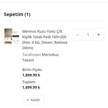 Merin Kuz Tekstil İade Sonrası Paramın İadesini Yapmadı