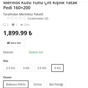 Merin Kuz Tekstil İade Sonrası Paramın İadesini Yapmadı
