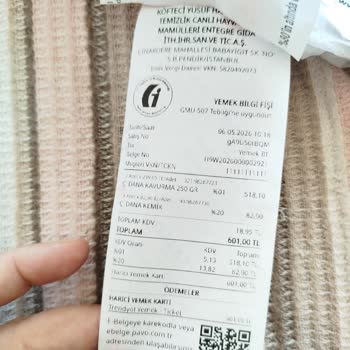 Siparişte Yarım Kavurma Eksik Ve İade Talebi Reddedildi