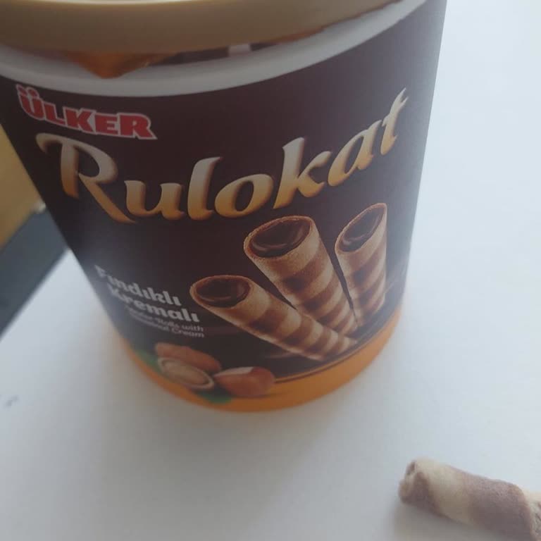 Ülker Rulokat Fındık Kremalı Ürünün İçinden Çıkan İp Gıda Güvenliği Sorunu