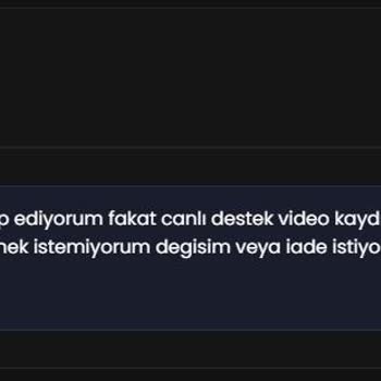 Kullanılmış RP Kodu Ve 1.391 TL Ödeme İadesi Talebi