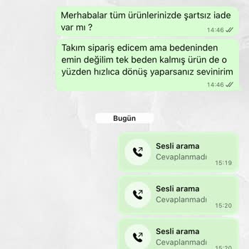 Teslim Edilmeyen Sipariş İçin İptal Ve Geri Ödeme Talebi