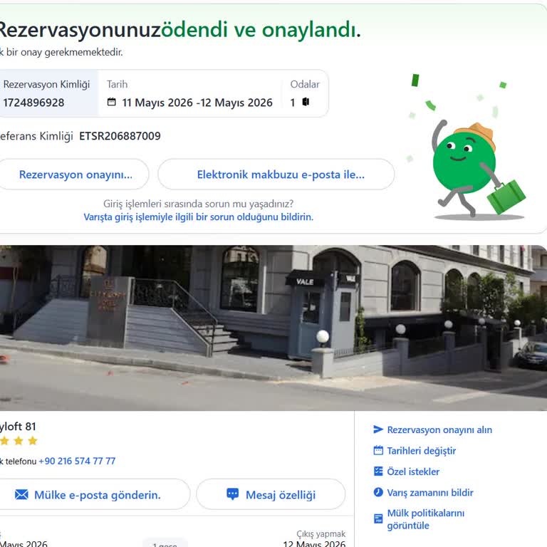Yanlış Tarih Seçimi Nedeniyle İptal Ve Değişiklik Talebi