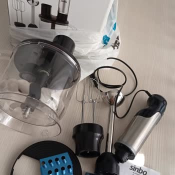 A101’den Alınan Sinbo Blender Çırpıcı Aparatı Arızalı, Müşteri Hizmetlerinden Cevap Yok