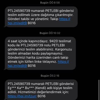 Hepsijet Kargomun Tanımadığım Kişiye Teslim Edilmesi Ve Cevapsız Kalınması