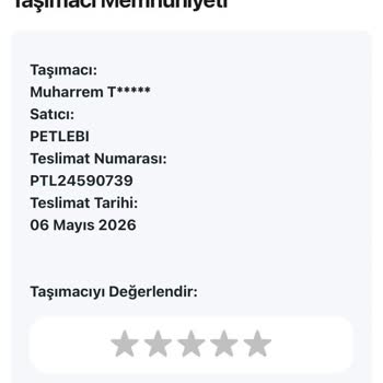 Hepsijet Kargomun Tanımadığım Kişiye Teslim Edilmesi Ve Cevapsız Kalınması