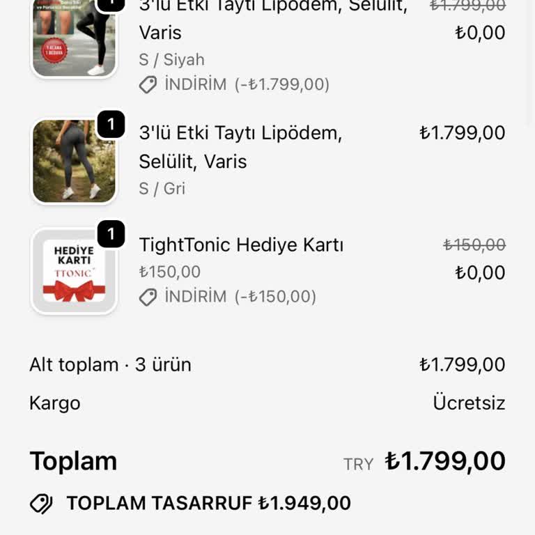 Teslim Edilmeyen Taytlar Ve İade Yapılmayan 1799 TL İçin Şikayet