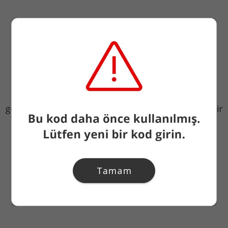 Kampanya Kodu Çalışmıyor, Müşteri Hizmetlerinden Geri Dönüş Yok