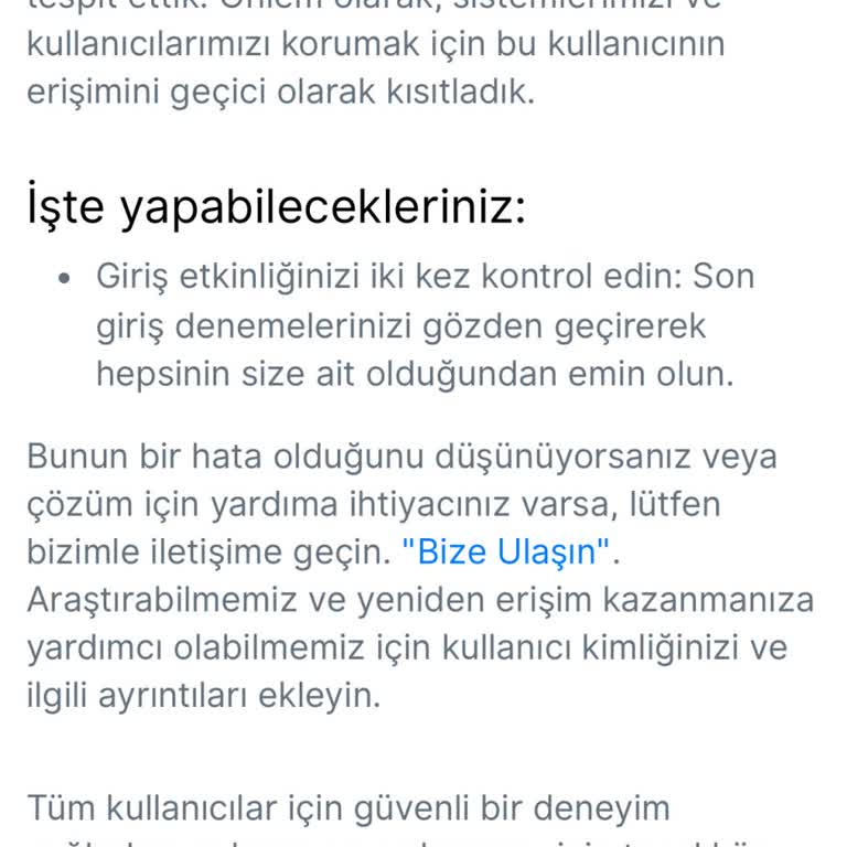 Kullanıcı Kodunun Sürekli Bloke Edilmesi Ve Randevu Sıkıntısı Hakkında Şikayet