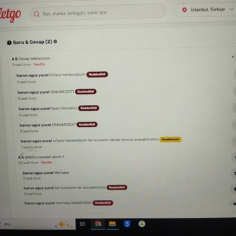 Letgo’da Mesaj Sorunu Satış Kaybına Yol Açtı