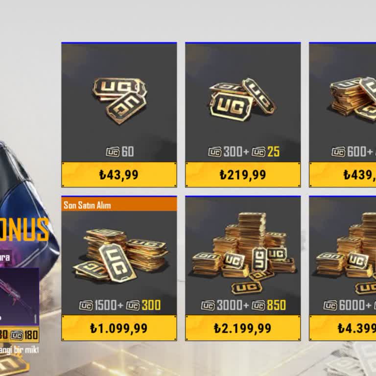 Ödeme Yapıldı Ancak PUBG Mobile UC Hesaba İşlenmedi Ve 725 TL İadesi Talep Ediliyor