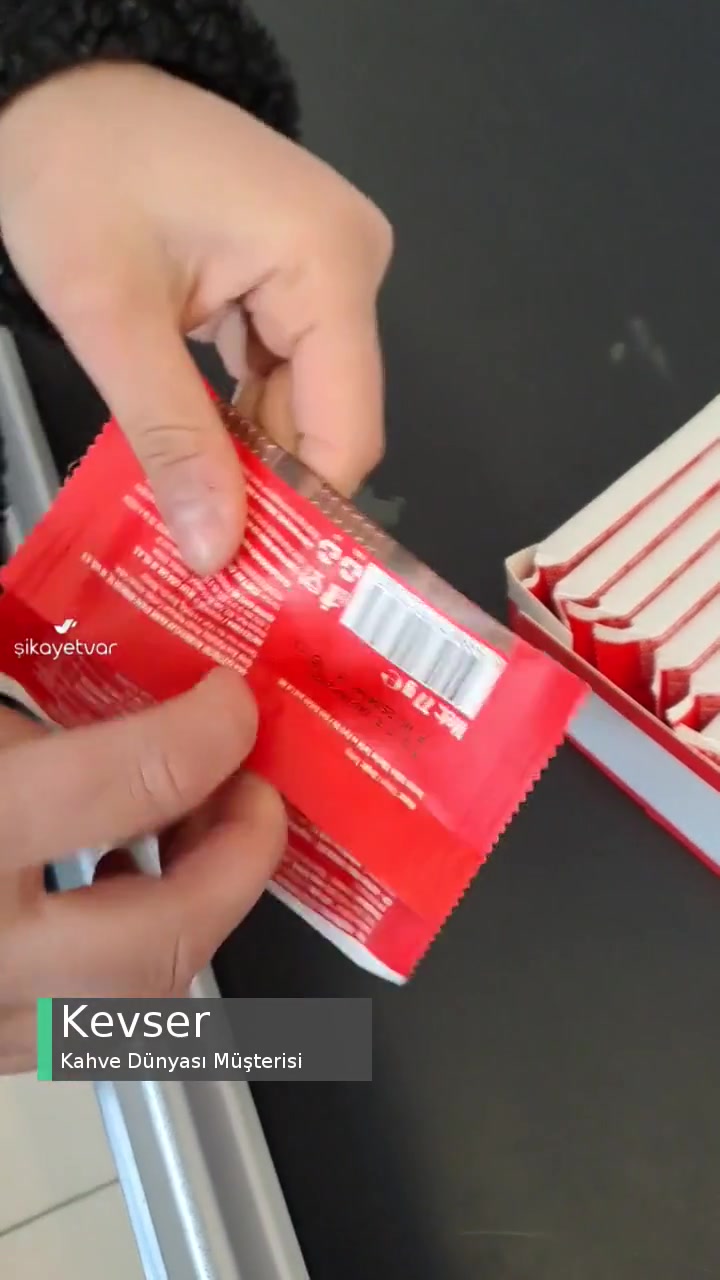 Kahve Dünyası Eksik Ürün Paketlemesi videonun kapak resmi