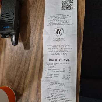Burger King Şubesinde Tavuk Hamburgerde Tavuk Bulunmaması Ve İade Talebi