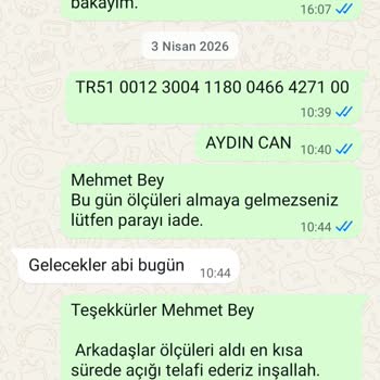 Doorwen'den Teslim Edilmemiş Kapılar İçin Peşinat İadesi Talebi