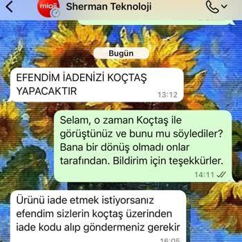 Stokta Olmayan Ürün İçin 1.979 TL İade Edilmedi