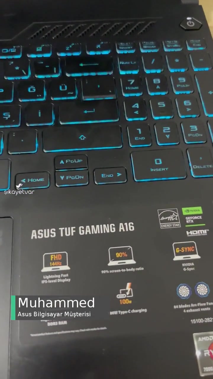 Asus Tuf A16 Laptop Açılmıyor Ve Açılıp Kapanınca Tekrardan Açılmıyor! videonun kapak resmi