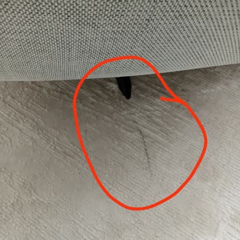 Emzirme Koltuğu Halıyı Lekeliyor Ve Düşme Riski Oluşturuyor