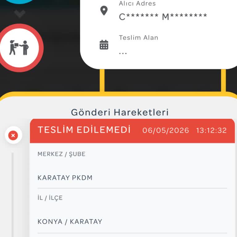 Kargom Yanlış Evde Yok Bildirimi İle Şubeye Gitmek Zorunda Bırakıldı
