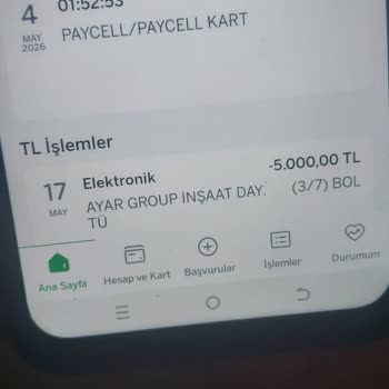 İzin Alınmadan Yapılan 105 Bin TL'lik Paycell İşlemleri Ve Güvenlik Açığına Şikayet