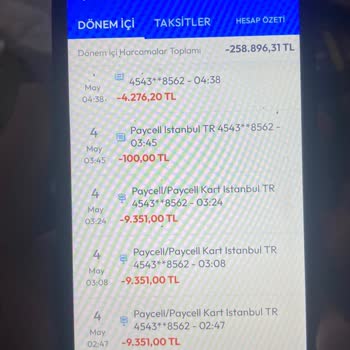 İzin Alınmadan Yapılan 105 Bin TL'lik Paycell İşlemleri Ve Güvenlik Açığına Şikayet