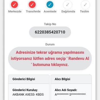 Teslim Edilmeyen Akbank Kredi Kartı Ve Kuryenet’in Yetersiz Müşteri Desteği