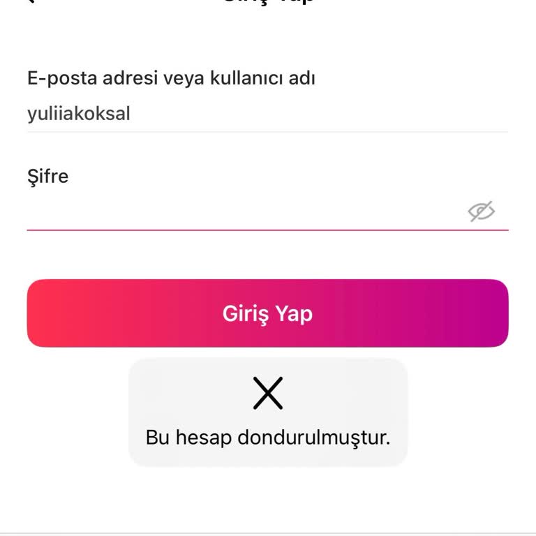 Hesabım Açıklama Almadan Donduruldu, Açılmasını Ve Bakiyenin İadesini İstiyorum