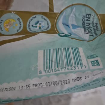 Şok Market'te Son Kullanma Tarihi Geçmiş Bebek Bezi Satın Alındı