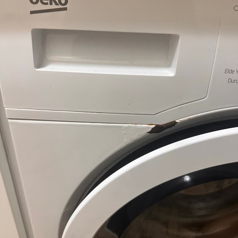 Beko Çamaşır Makinesinde Ön Panelde Boya Soyulması, Kazan Sesleri Ve Yumuşatıcı Gözü Sorunu