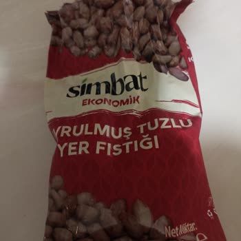 Gönen BİM Sim Bat Fıstık Paketi Görünüm Ve Tat Uyumsuzluğu