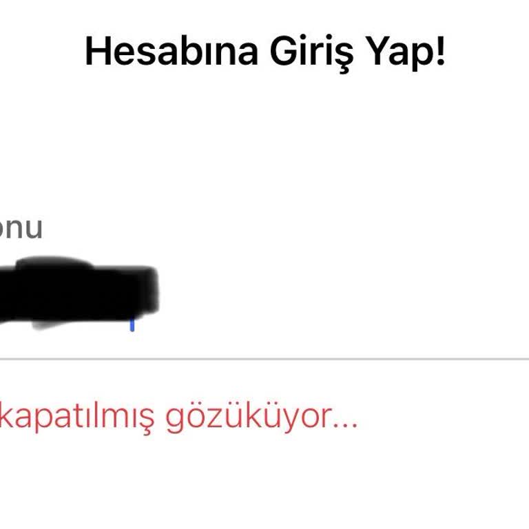 Hesabım Uyarısız Kapatıldı Ve 7.500 TL'lik Bakiyem Erişilemiyor