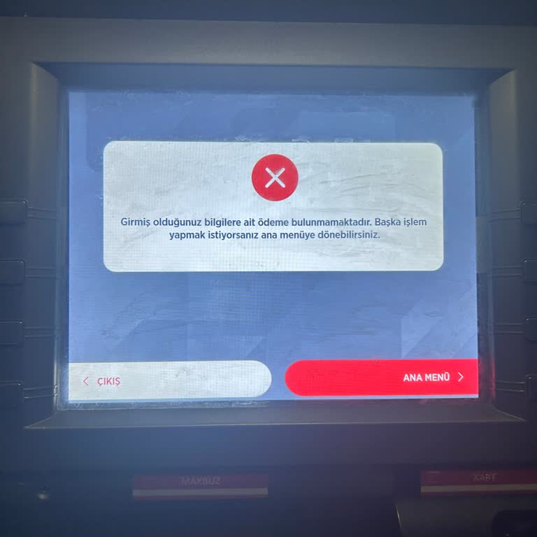 Ziraat Bankası ATM'inde TOKİ Başvuru İadesi Alınamıyor, Şube Zorunluluğu Mağdur Ediyor