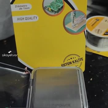 Mesem Lehim Teli Gramajında Eksik Var, 5 Gr Diye Satılan 21 Gr Çıktı!