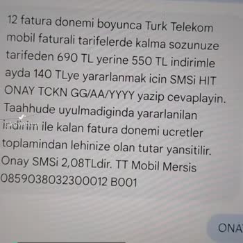 Türk Telekom Fatura Şikayeti