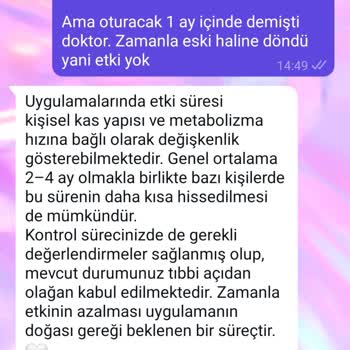 Linemed Aesthetic Hatalı Çene Dolgusu Sonrası Kalıcı Herpes ve Botoks/Dolgu Sorunları
