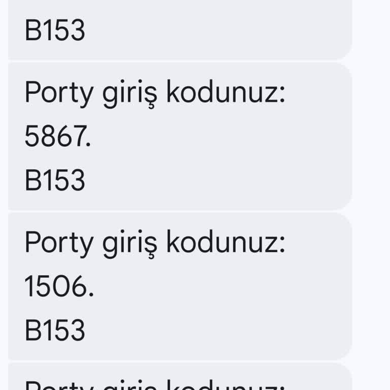 Porty’den Gece Gelen Yetkisiz Doğrulama Kodları Güvenlik Endişesi Oluşturuyor