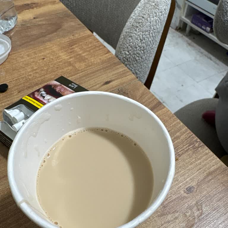 Cappuccino Yerine Sadece Sıcak Süt Verildi Ve Fiş Kesilmedi