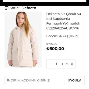 Defactofit Sitesinde Fiyat Yanıltması