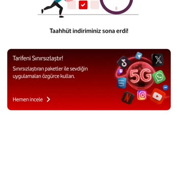 Vodafone Mobil Uygulamasında Taahhüt Yenileme Sorunu Ve İndirimsiz Fatura Artışı