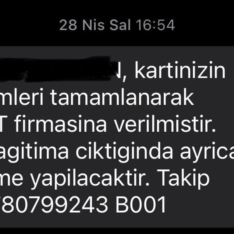 Ziraat Kartı Kuryenet Teslimatı Uzun Süre Gecikiyor