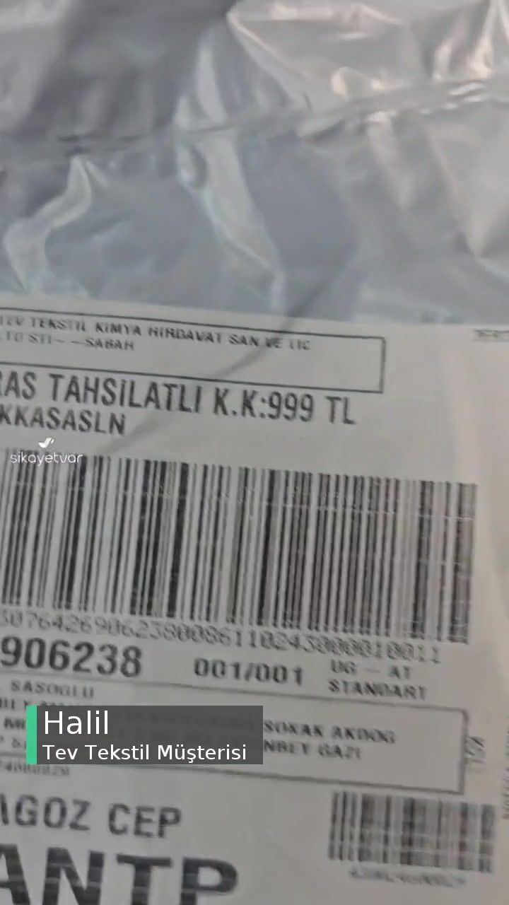 Tev Tekstil Çöp Gelen T-shirt videonun kapak resmi