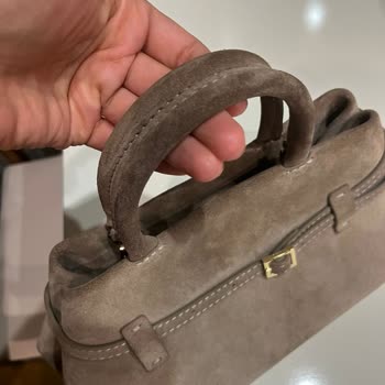 Manu Atelier Süet Çantada Erken Kararma, Değişim Talebi