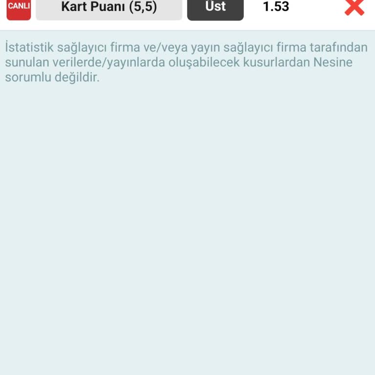Kart Üstü Bahisimin Haksız Kaybı Ve 532 TL Ödeme Talebi