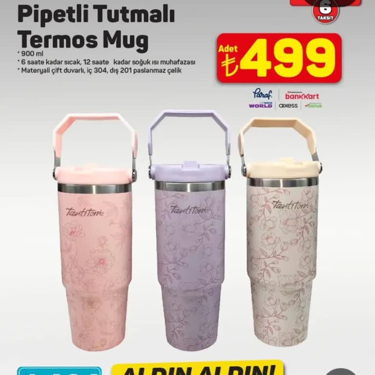 Afişlerdeki 499 TL'lik Termos Reklamı Mağazalarda Bulunmuyor