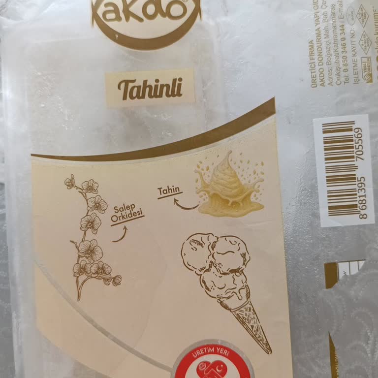 Akdo Tahinli Dondurmanın Acı Ve Yanık Tadına İtiraz
